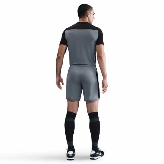 Nike Мъжка Риза Academy Shirt Mens Grey/Black Мъжки тениски и фланелки