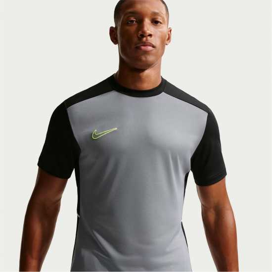 Nike Мъжка Риза Academy Shirt Mens Cool Grey Nike Мъжка Риза Academy Shirt Mens