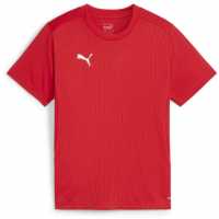 Puma Teamfinal Training Short-Sleeve Performance T-Shirt Пума Червено 