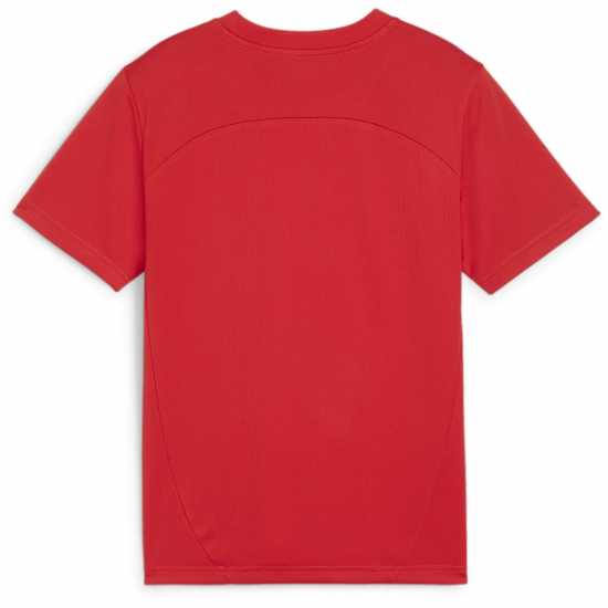 Puma Kids' Teamfinal Training Short-Sleeve Performance T-Shirt Пума Червено Puma Kids' Teamfinal Training Short-Sleeve Performance T-Shirt Пума Червено