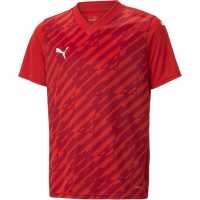 Puma Teamultimate Jersey Jr T-Shirt Boys Puma Red Детски тениски и фланелки