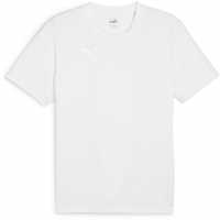 Puma Teamfinal Training Short-Sleeve Performance T-Shirt Пума Бяло 