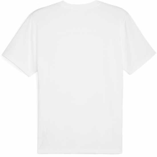 Puma Men's Teamfinal Training Short-Sleeve Performance T-Shirt Пума Бяло Puma Men's Teamfinal Training Short-Sleeve Performance T-Shirt Пума Бяло
