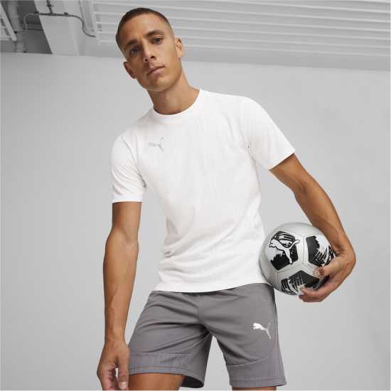 Puma Men's Teamfinal Training Short-Sleeve Performance T-Shirt Пума Бяло Puma Men's Teamfinal Training Short-Sleeve Performance T-Shirt Пума Бяло