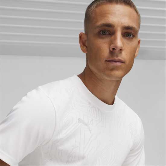 Puma Men's Teamfinal Training Short-Sleeve Performance T-Shirt Пума Бяло Puma Men's Teamfinal Training Short-Sleeve Performance T-Shirt Пума Бяло