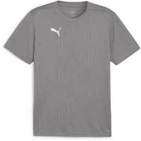 Puma Teamfinal Training Short-Sleeve Performance T-Shirt Чугун 