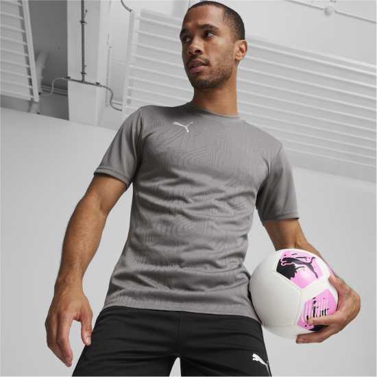 Puma Men's Teamfinal Training Short-Sleeve Performance T-Shirt Чугун Puma Men's Teamfinal Training Short-Sleeve Performance T-Shirt Чугун