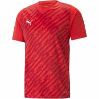 Puma Short-Sleeve Performance T-Shirt Пума Червено 
