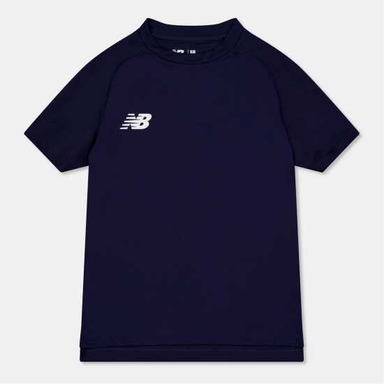 New Balance Tech Tee Jn99 Морска синьо Детски тениски и фланелки