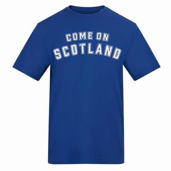 Awd Adults Printed Scotland World Cup Tee Cmon Scot 