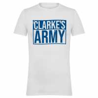Awd Adults Printed Scotland World Cup Tee Clarkes Army 