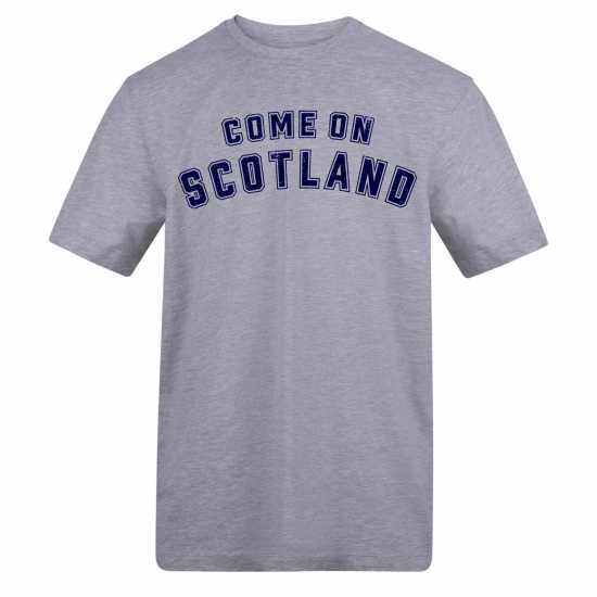 Awd Adults Printed Scotland World Cup Tee Cmon Scot 
