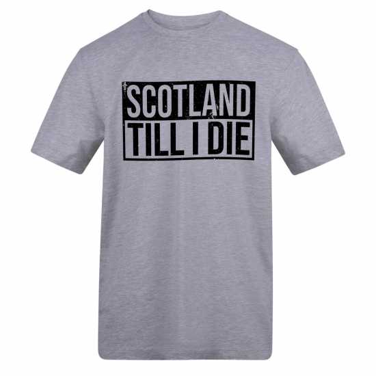 Awd Adults Printed Scotland World Cup Tee Scot Till 