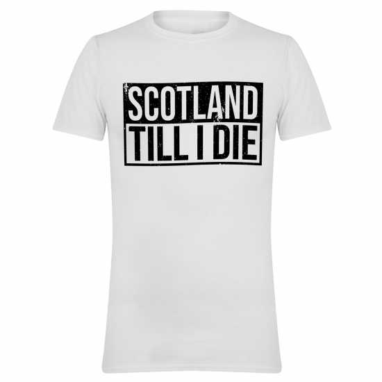 Awd Adults Printed Scotland World Cup Tee Scot Till 