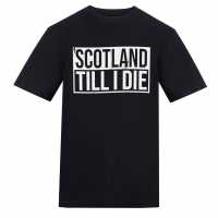 Awd Adults Printed Scotland World Cup Tee Scot Till 