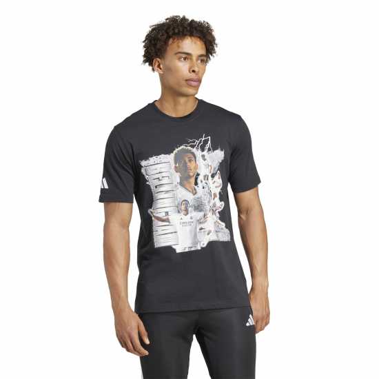 Мъжки тениски и фланелки Adidas Jude Bellingham Tour T-Shirt Adults Adidas Jude Bellingham Tour T-Shirt Adults Мъжки тениски и фланелки