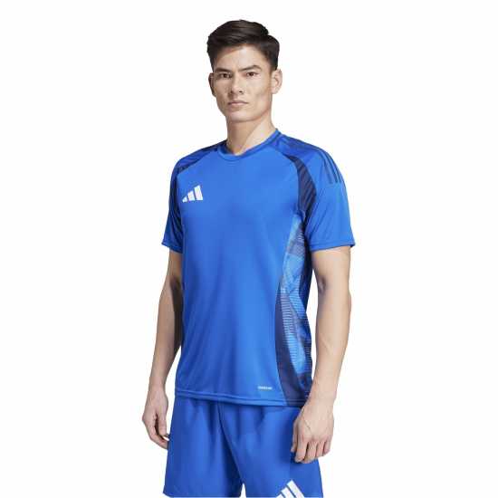 Adidas Мъжка Риза Tiro24 C M Jsy T-Shirt Mens Royal Blue Adidas Мъжка Риза Tiro24 C M Jsy T-Shirt Mens Royal Blue