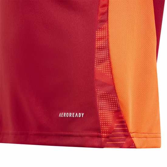 Adidas Unisex Kids' Tiro24 Short Sleeve Performance T-Shirt Power Red 