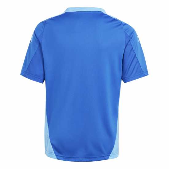 Adidas Unisex Kids' Tiro24 Short Sleeve Performance T-Shirt Royal Blue 
