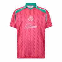 Puma Мъжка Риза Football Jersey  T-Shirt Mens/unisex Pink 