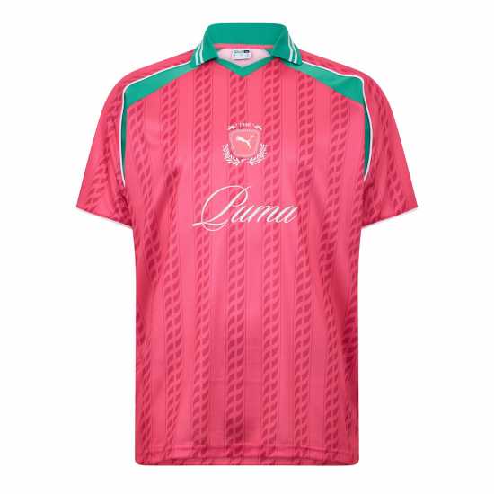 Puma Мъжка Риза Football Jersey  T-Shirt Mens/unisex Pink 