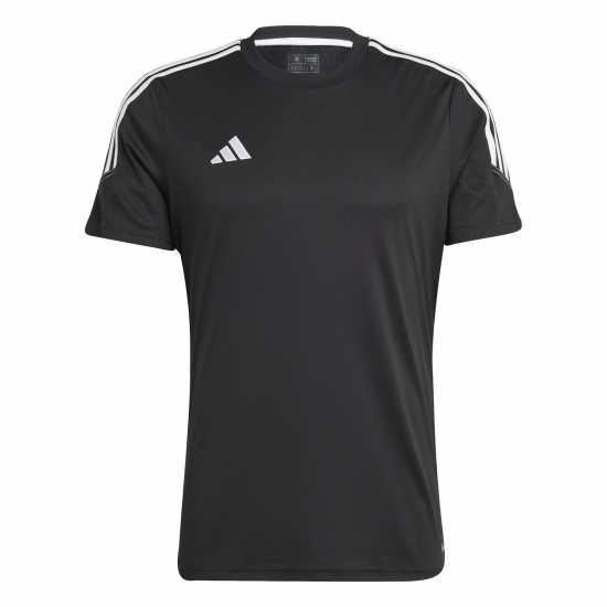 Adidas Tiro 23 Club Football Jersey Mens Черно/Бяло Мъжки тениски и фланелки
