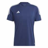 Adidas Tiro 23 Club Football Jersey Mens Тъмносиньо/Бяло Мъжки тениски и фланелки