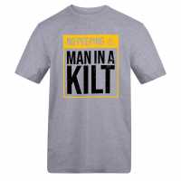 Awd Printed Novelty Scottish Football Fan Tee Peeping 