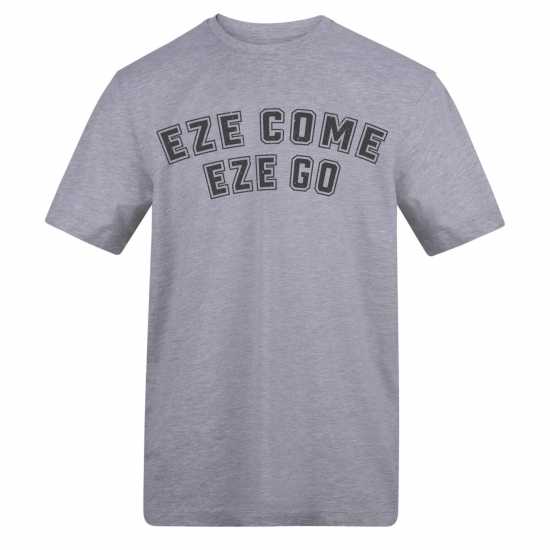 Awd Printed Adult Football Fan Tee Eze Come Eze Go 