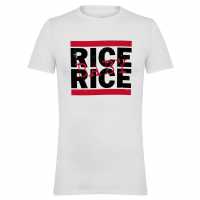 AWD Printed Adult Football Fan Tee Rice Rice Baby 