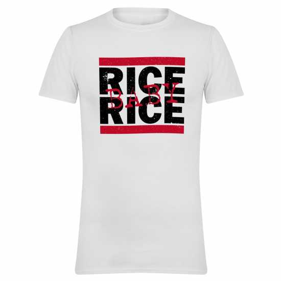 AWD Printed Adult Football Fan Tee Rice Rice Baby 