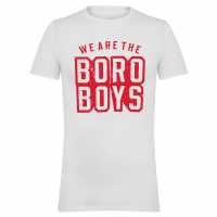 AWD Printed Adults Middlesbrough Fan Tee Boro Boys Awd Printed Adults Middlesbrough Fan Tee Boro Boys