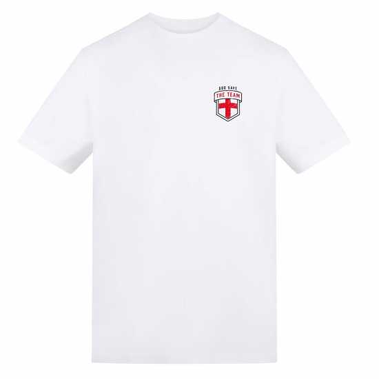 Awd Adults Printed England World Cup Tee God Save The Team Awd Adults Printed England World Cup Tee God Save The Team