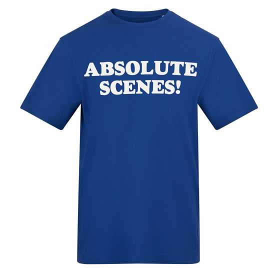 Awd Adults Printed Novelty Football Fan Tee Absolute Scenes 