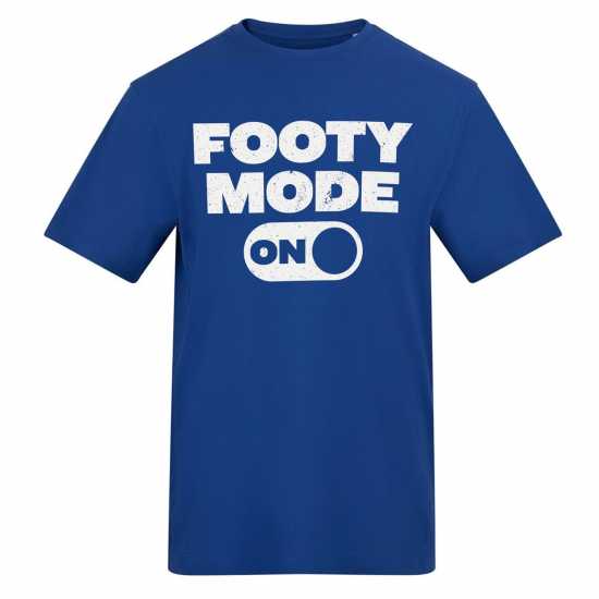 Awd Adults Printed Novelty Football Fan Tee Footy Mode 