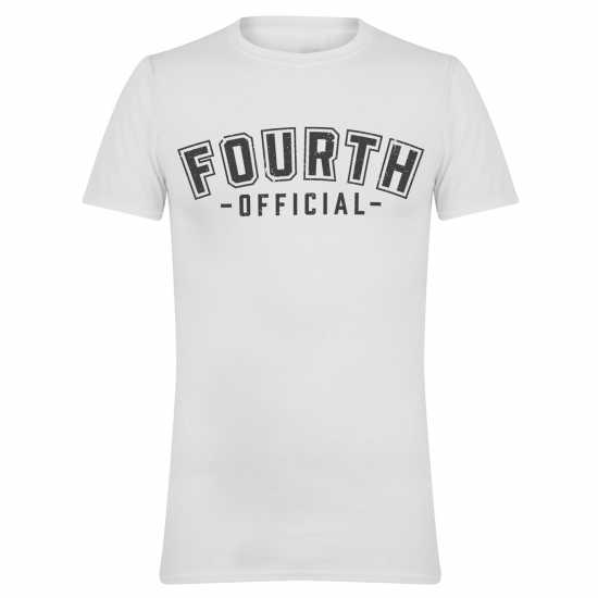 Awd Adults Printed Novelty Football Fan Tee Fourth Official 