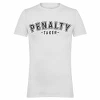 Awd Adults Printed Novelty Football Fan Tee Pentalty Taker