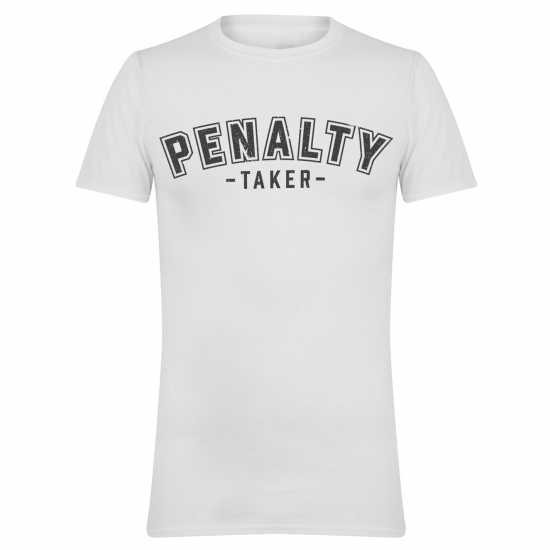 Awd Adults Printed Novelty Football Fan Tee Pentalty Taker 