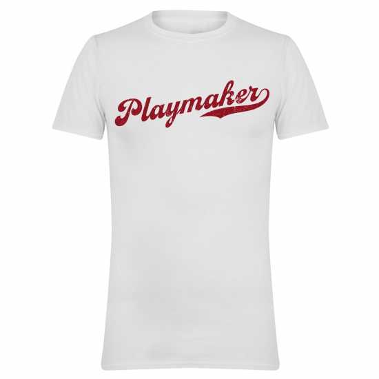 Awd Adults Printed Novelty Football Fan Tee Playmaker Awd Adults Printed Novelty Football Fan Tee Playmaker