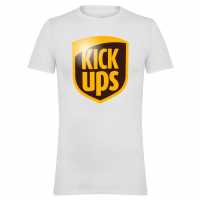 Awd Adults Printed Novelty Football Fan Tee Kick UPS