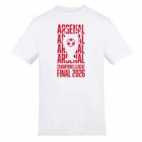 Всекидневно футболно облекло Awd Adults Printed Champions League Finals 2026 Fan Tee Stacked Awd Adults Printed Champions League Finals 2026 Fan Tee Stacked