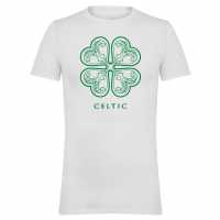 Awd Printed Adults Celtic Fan Tee Clover Awd Printed Adults Celtic Fan Tee Clover