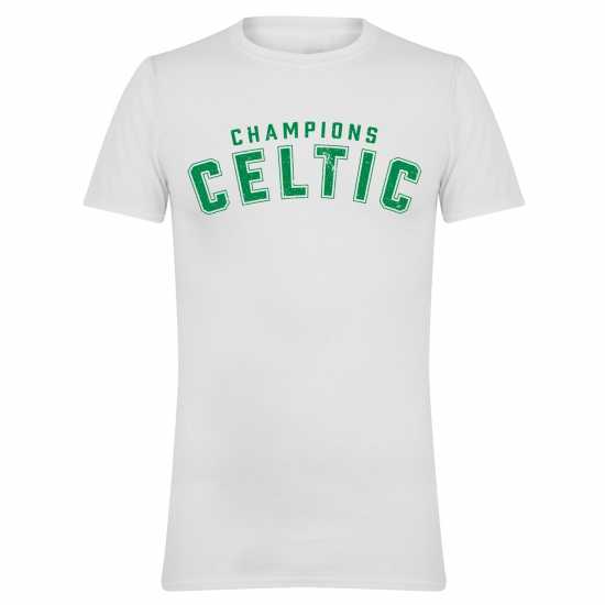 Awd Printed Adults Celtic Fan Tee Champions Awd Printed Adults Celtic Fan Tee Champions