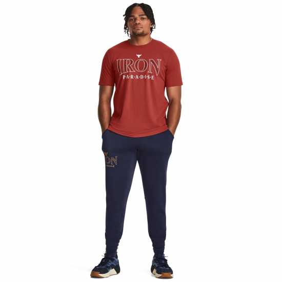 Under Armour Мъжка Риза Project Rock Paradise T-Shirt Mens  Мъжки тениски и фланелки