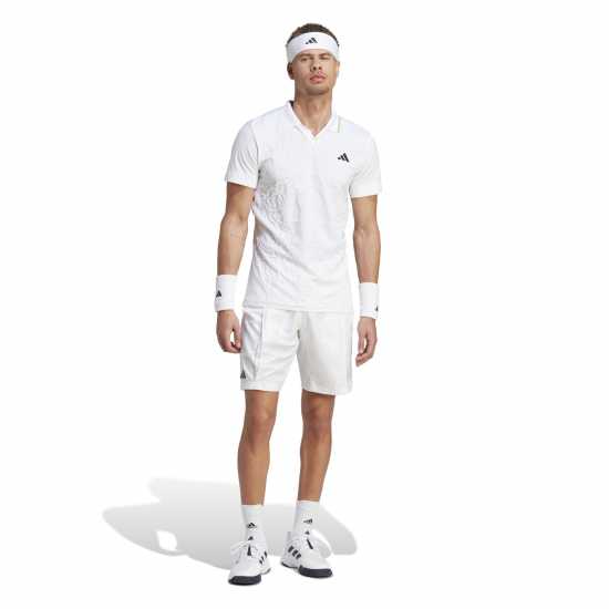 Adidas Мъжка Тениска С Яка Aeroready Freelift Pro Tennis Polo Shirt Mens  Бадминтон