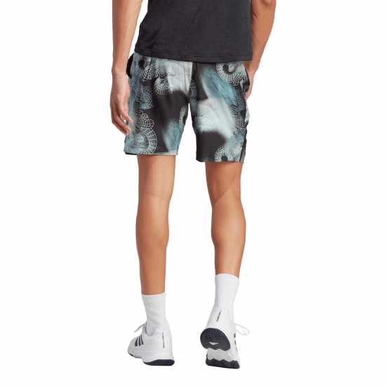Adidas Aeroready Ergo Pro Shorts, Mens Black/Aqua Мъжко облекло за едри хора