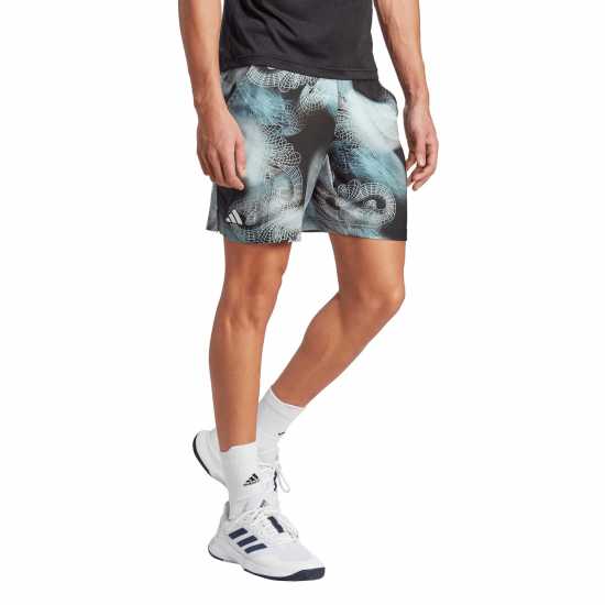 Adidas Aeroready Ergo Pro Shorts, Mens Black/Aqua Мъжко облекло за едри хора