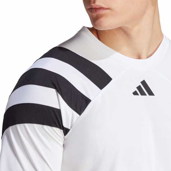 Adidas Мъжка Тениска Fortore T Shirt Mens White Мъжки ризи
