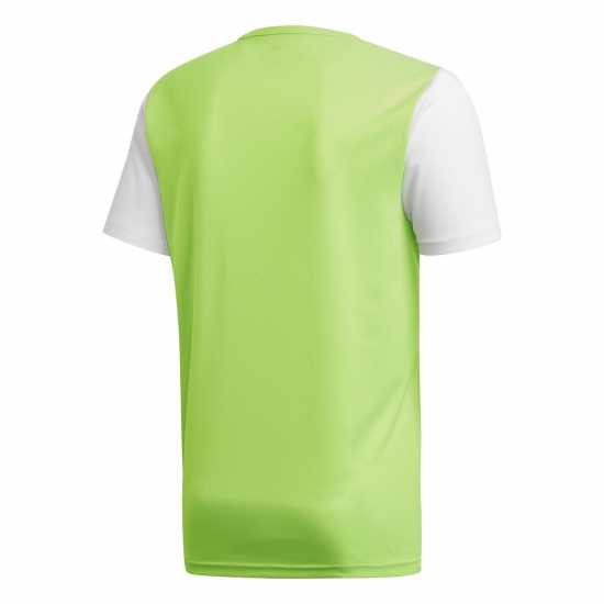 Adidas Estro 19 Jersey Mens слънчево зелено/бяло Мъжки тениски и фланелки