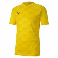Puma Graphic Jersey Specrta Yellow Мъжки ризи
